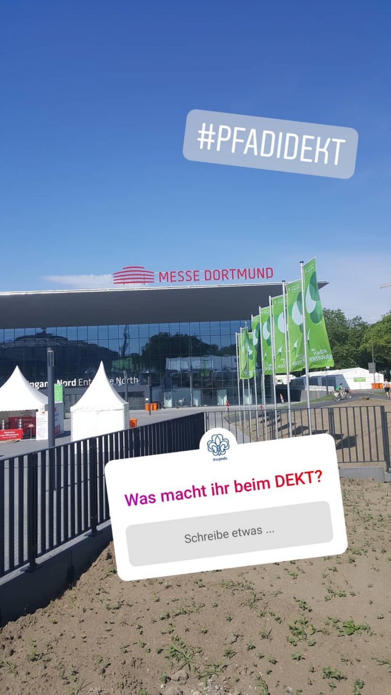 Der VCP Niedersachsen auf dem Kirchentag 2019, Teil 2: Einsatzbereiche