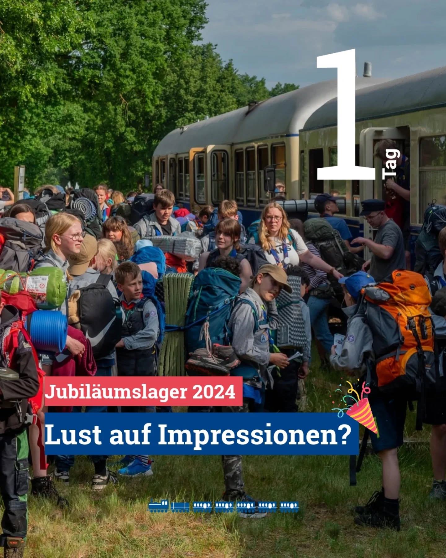 Jubilager 2024 - hast du Lust auf Impressionen?

Morgen werden die Bilder und das Aftermovie veröffentlicht 🥳

📸 VCPnds/Niklas Gutnoff

#vcpnds #pfadfinden #jubilager #jubiläum /rosi
