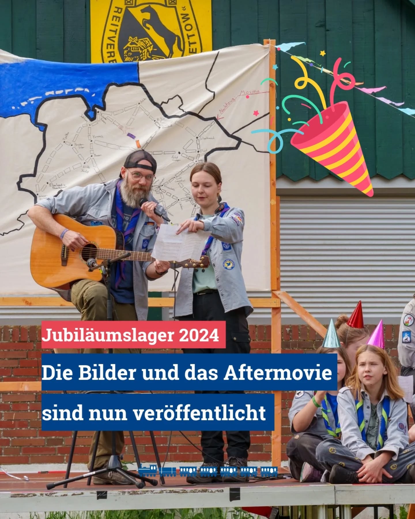 Wup wup 🙌🏻 die Bilder und das Aftermovie vom Jubilager 2024 sind nun veröffentlicht 🥳

Ihr findet sie über den Link in unserer Bio oder auf vcpnds.de

📸 VCPnds/Rudolf Habert

#vcpnds #vcp #pfadfinden #jubilager #jubiläum /rosi