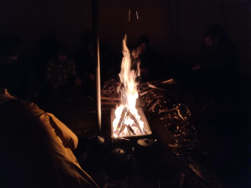 Zu Gast beim politischen Lagerfeuer