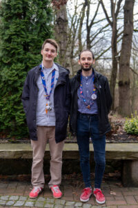 Lennard und Malte G. aus dem neuen Landesratsvorstand.