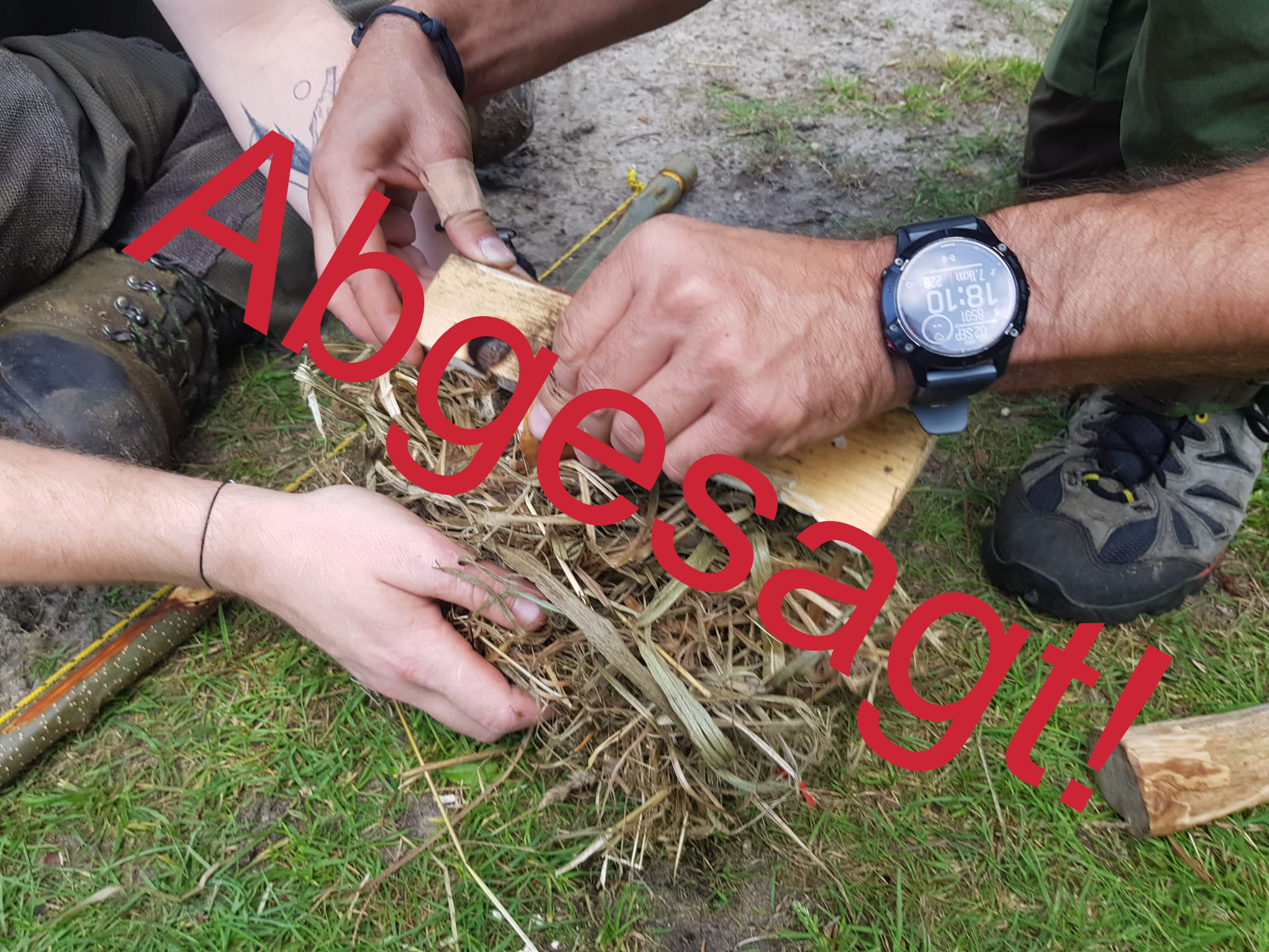 Survival-Seminar entfällt